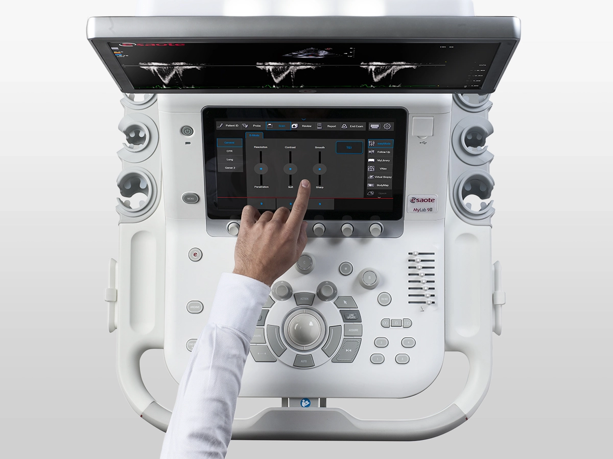 MyLab™9VET ultrasound system console