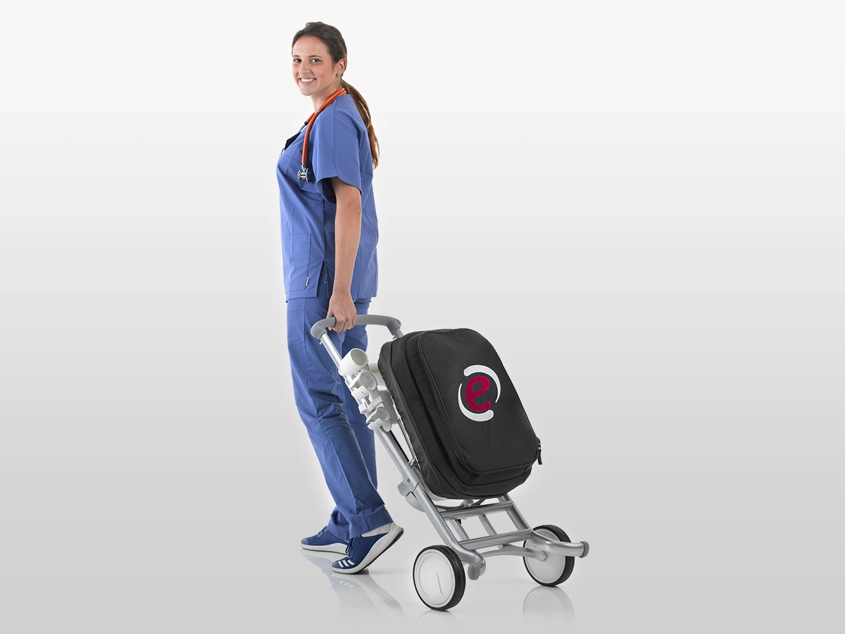 MyLab™SigmaVET ultrasound unit mobility straightaway